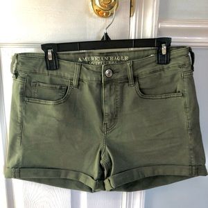 AEO Super Stretch Midi Shorts
